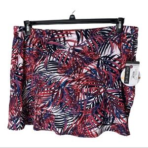 NWT TAIL White Label Palm Golf Skirt Skort XXL